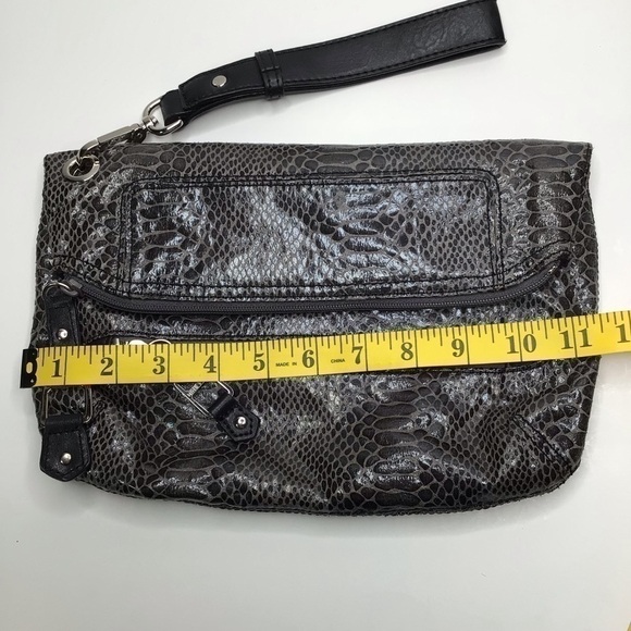 NINE West Animal Skin Print Clutch Purse Bag - Picture 9 of 13